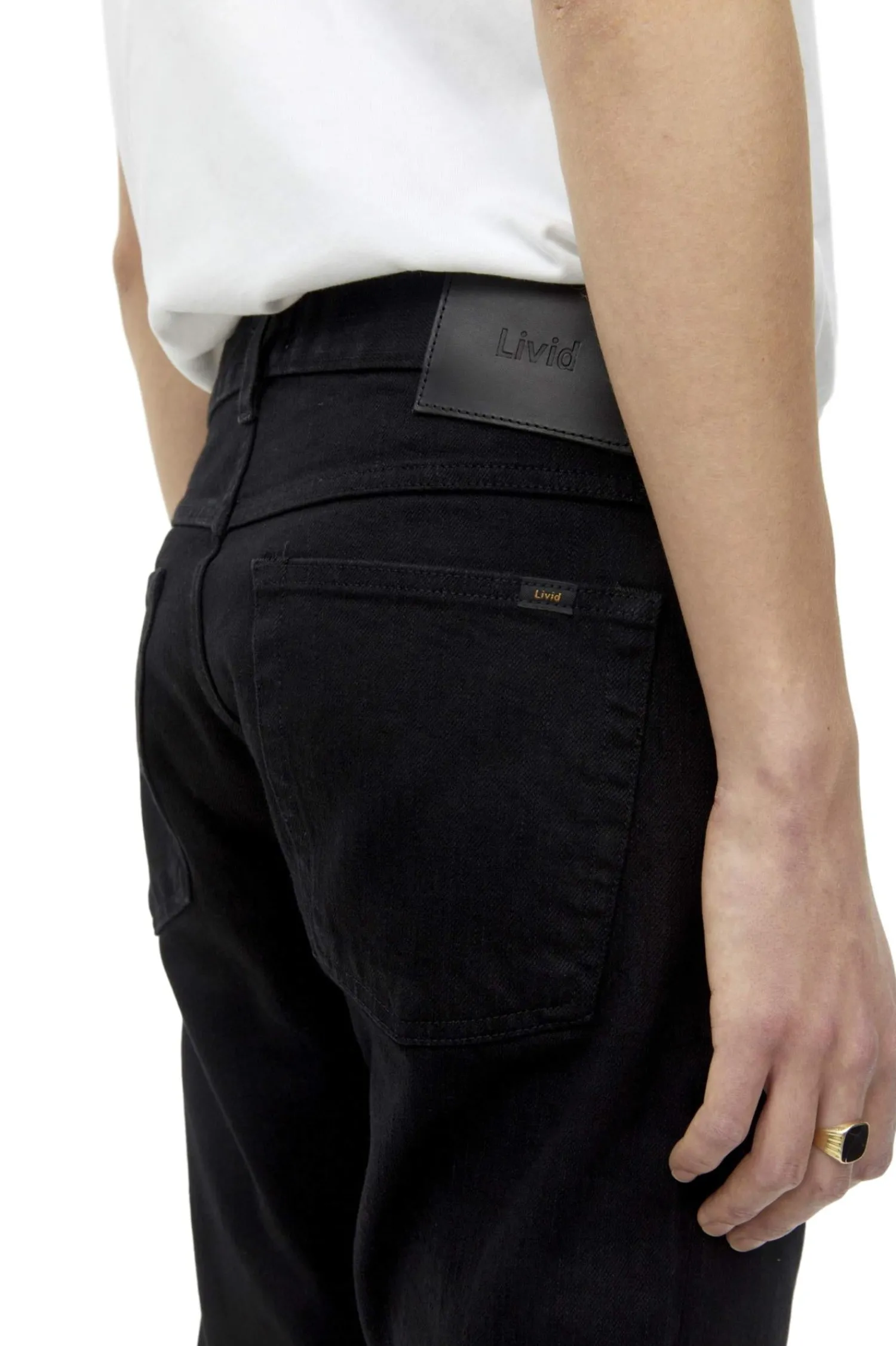 Jeans<Livid Jone Jeans Sort