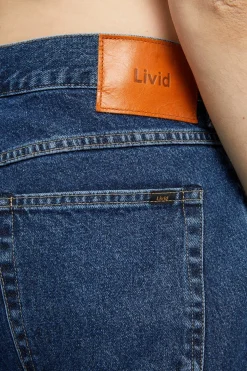 Jeans<Livid Kai Japan Dawn Jeans Blå