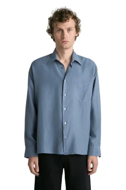 Skjorte<Livid Keen Skjorte Gråblå