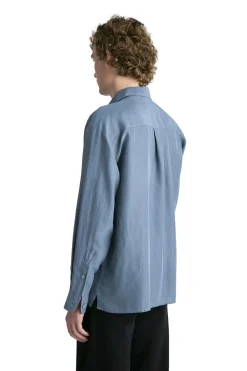 Skjorte<Livid Keen Skjorte Gråblå