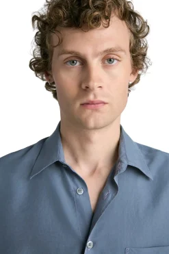 Skjorte<Livid Keen Skjorte Gråblå