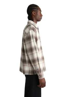 Skjorte<Livid Lefty Brown Check Skjorte Brun Mønster