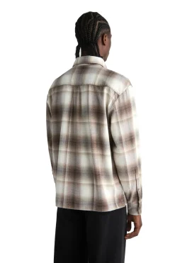 Skjorte<Livid Lefty Brown Check Skjorte Brun Mønster