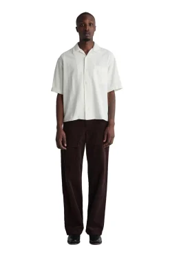 Skjorte<Livid Stone Loose Skjorte Hvit