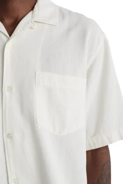 Skjorte<Livid Stone Loose Skjorte Hvit