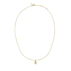 Maanesten<Maanesten A Alphabet Smykke Gull