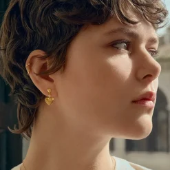 Maanesten<Maanesten Adeleide Earrings Øredobber Gull