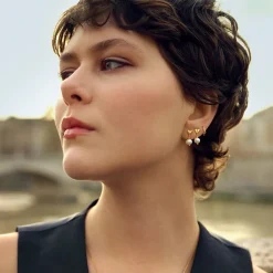 Maanesten<Maanesten Alia Earrings Øredobber Gull