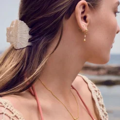 Maanesten<Maanesten Arista Hairclaw Oyster Hårspenne Beige