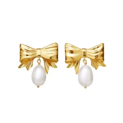 Maanesten<Maanesten Diana Earrings Øredobber Gull