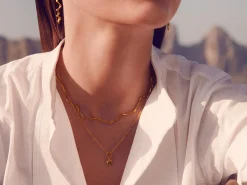 Maanesten<Maanesten Dorith Necklace Smykke Gull