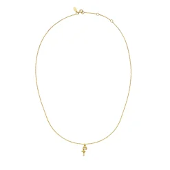 Maanesten<Maanesten F Alphabet Smykke Gull