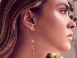 Maanesten<Maanesten Florus earring Øredobber Gull