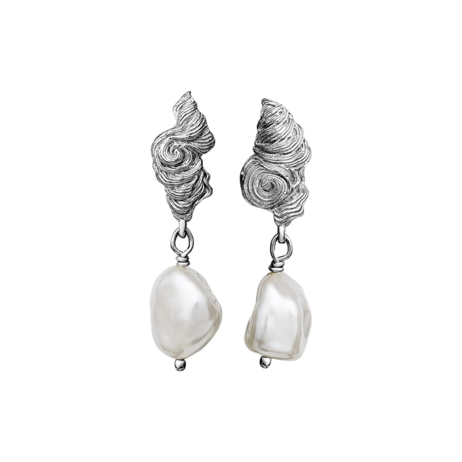 Maanesten<Maanesten Frigg Earring Øredobber Sølv