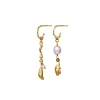 Maanesten<Maanesten Lyric Earring Øredobber Gull
