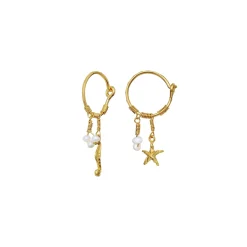 Maanesten<Maanesten Momi Earrings Øredobber Gull