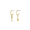 Maanesten<Maanesten Ophelia Earrings Øredobber Gull
