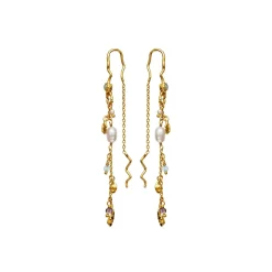 Maanesten<Maanesten Poppy Earring Øredobber Gull