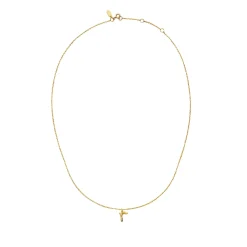 Maanesten<Maanesten R Alphabet Smykke Gull