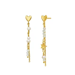 Maanesten<Maanesten Silma Earrings Øredobber Gull