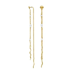 Maanesten<Maanesten Sirena Earrings Øredobber Gull