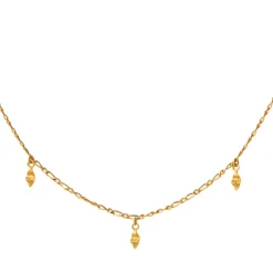 Maanesten<Maanesten Una Necklace Smykke Gull