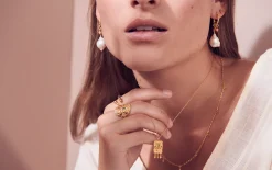 Maanesten<Maanesten Una Necklace Smykke Gull