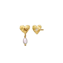 Maanesten<Maanesten Vesta earrings Øredobber Gull