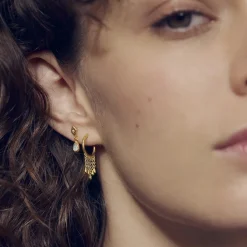 Maanesten<Maanesten Wendy Earrings Øredobber Gull