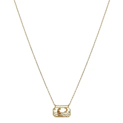 Maanesten<Maanesten Zodiac Virgo Necklace Jomfruen Smykke Gull