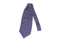 Tilbehør<Manzini Montecristo Silk Ascot Slips Marine