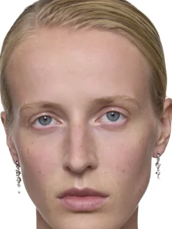 Maria Black<Maria Black Arctic Earrings Medium Pair Øredobber Sølv