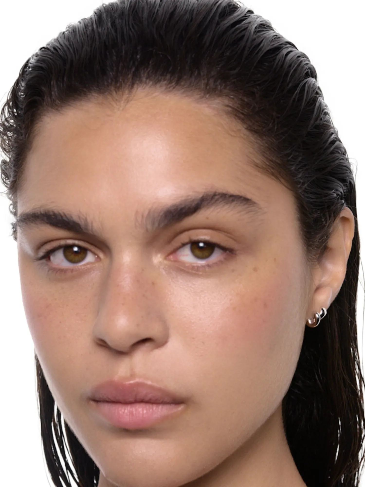 Maria Black<Maria Black Coil Whirl Stud Left Silver Øredobber Sølv