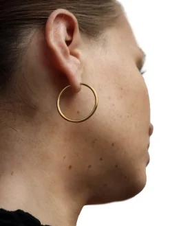 Maria Black<Maria Black Senorita 35 hoop Øredobber Gull