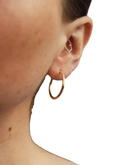 Maria Black<Maria Black Senorita 35 hoop Øredobber Gull