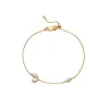 Maria Black<Maria Black Swift Bracelet 01 Armbånd Gull