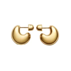 Maria Black<Maria Black Tryvann Pillow Earrings Pair Øredobber Gull