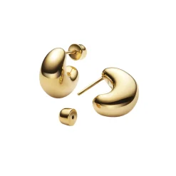 Maria Black<Maria Black Tryvann Pillow Earrings Pair Øredobber Gull