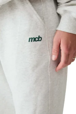 Bukser|Bukser<MCB Sportswear Signature Pant Bukse Lysegrå