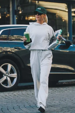 Bukser|Bukser<MCB Sportswear Signature Pant Bukse Lysegrå