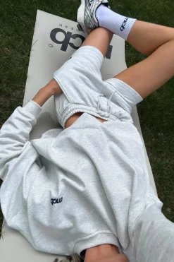 Genser|Genser<MCB Sportswear Signature Crew Genser Lysegrå