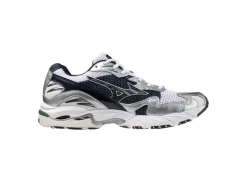 Sko<Mizuno Wave Rider 10 Sko Hvit Og Mørkeblå