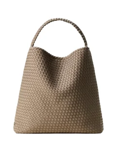 Naghedi|Veske<Naghedi Nomad Hobo Large Veske Lysebrun Cashmere