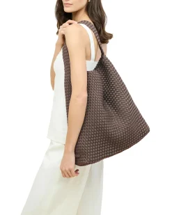 Naghedi|Veske<Naghedi Nomad Hobo Large Veske Brun Napa