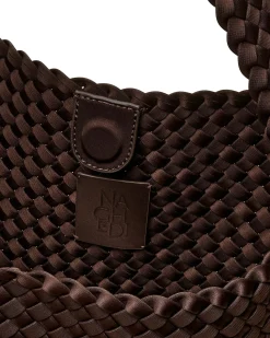 Naghedi|Veske<Naghedi Nomad Medium Hobo Veske Mørkebrun Chocolate