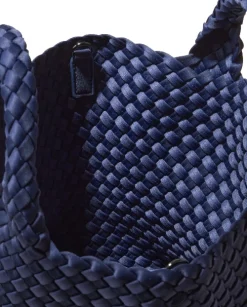 Naghedi|Veske<Naghedi St. Barths Small Tote Veske Mørkeblå Ink Blue