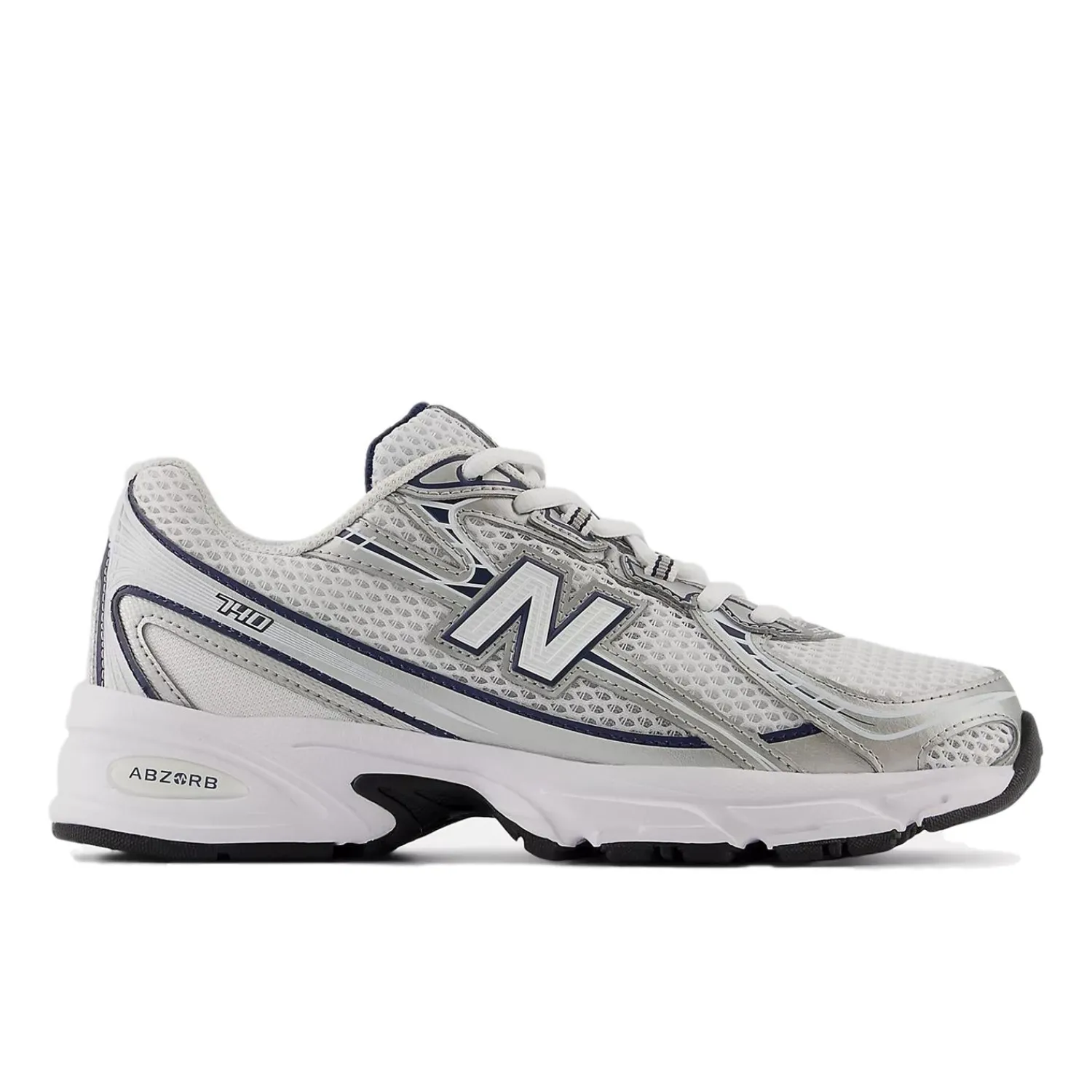 Sko<New Balance U 740 WN2 Sko Hvit Og Mørkeblå