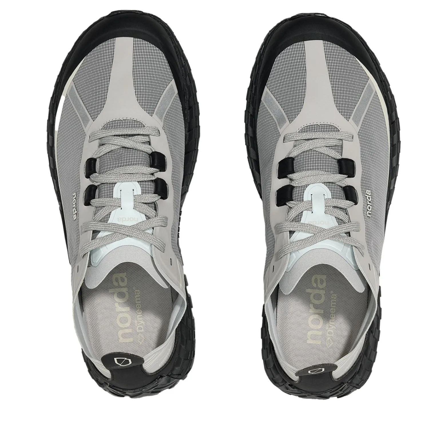 Sko<Norda 001 Pewter Sko Sort Og Grå