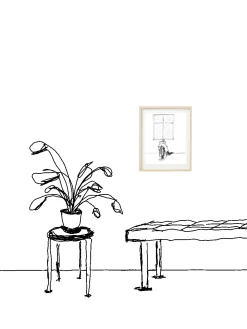 Kunst<ole-kristian joki haukeberg Vindu A4 Kunst Hvit