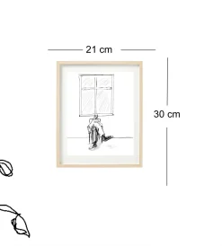 Kunst<ole-kristian joki haukeberg Vindu A4 Kunst Hvit